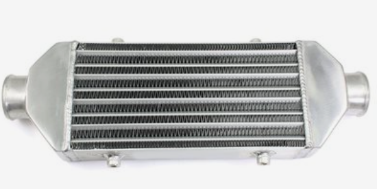 Aluminum Front Mount Turbo Intercooler With Bar And Plate Core For Enhanced Heat Dissipation