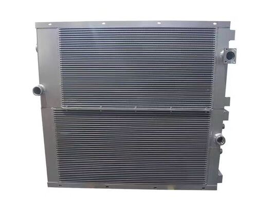 1.6MPa Aluminum Plate Fin Heat Exchanger With Dual Media Cooling For Construction Machine
