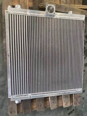 Corrosion Resistant High Efficiency Aluminum Marine Engine Heat Exchanger Ship Cooling