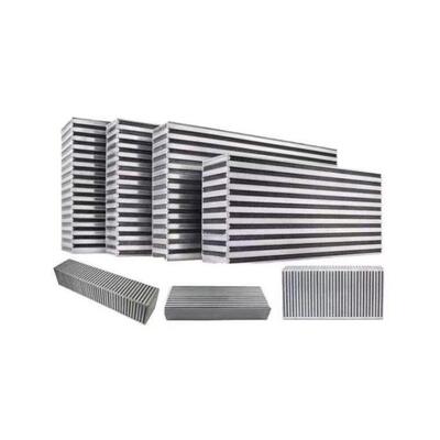 Aluminum Plate Fin Cooler Core Assembly Plate Fin Heat Exchanger Parts Replacement Kit