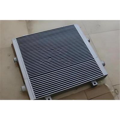 Horizontal Double Port Aluminum Plate Fin Heat Exchanger