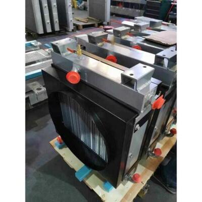 Integrated Pre Assembled Aluminum Diesel Engine Heat Exchanger Plate Fin Cooler Assembly