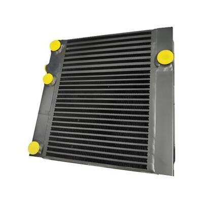 Dark Sprayed Multi Offset Port Aluminum Evaporator Heat Exchanger Plate Fin Cooler Unit