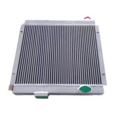 Full Frame Perforated Mount Aluminum Air Compressor Heat Exchanger Plate Fin Cooler Screw