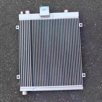 Upper Multi Port Central Bracket Aluminum Air Compressor Heat Exchanger Plate Fin Cooler