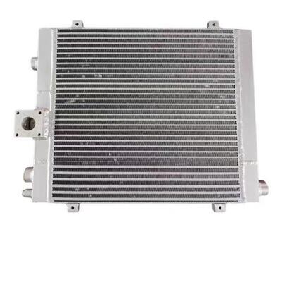 Left Side Square Flange Multi Joint Aluminum Air Compressor Heat Exchanger Fin Cooler