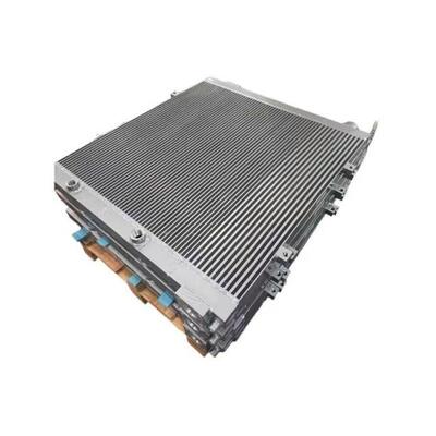 Side Multi Layer Stacked Bracket Wide Aluminum Air Compressor Heat Exchanger Fin Cooler