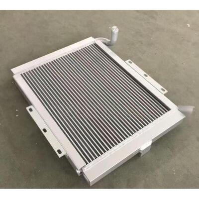 Bilateral L Shaped Mount Plate Single Side Curved Elbow Air Compressor Heat Exchanger