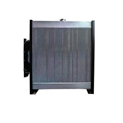 Large Rectangular Square Flange Single Port Vertical Construction Machinery Cooler Fin